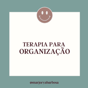 Terapia para Organização