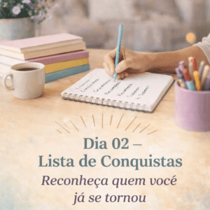 Dia 02 – Lista de Conquistas: Reconheça Quem Você Já Se Tornou